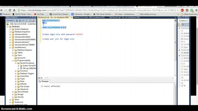 Assignment 11 SQL profiler смотреть онлайн