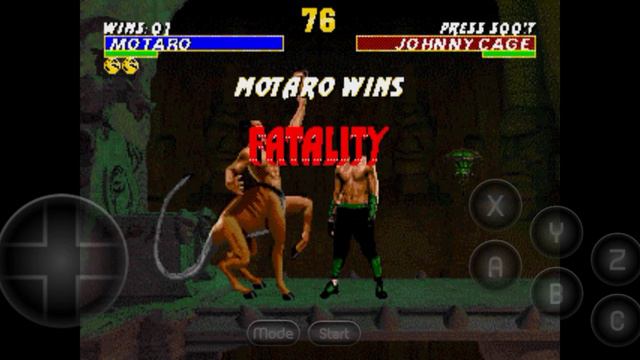 Ultimate Mortal Kombat Trilogy Motaro MK3 Fatality