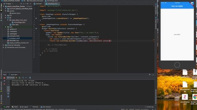 Json from assets flutter смотреть онлайн