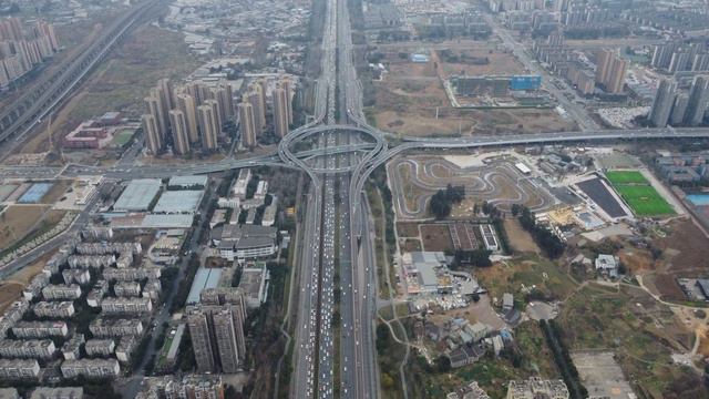 Aerial photography of Chengdu-Chongqing Interchange and Shiling Interchange(Martin's Fly Vlog EP.3) смотреть онлайн