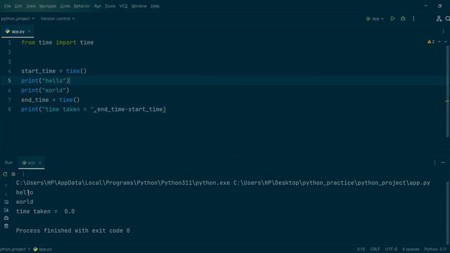 How to calculate program execution time in python || by Rohit Sharma смотреть онлайн