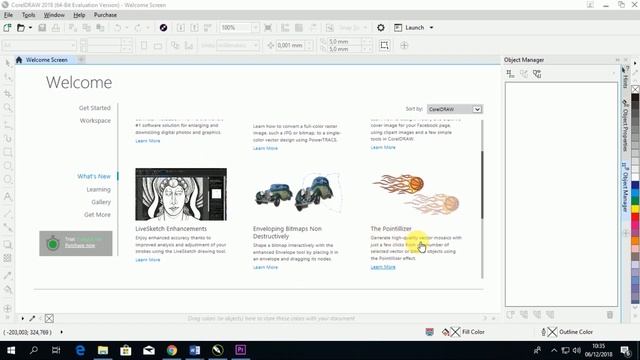 REVIEW FITUR-FITUR CORELDRAW 2018 смотреть онлайн