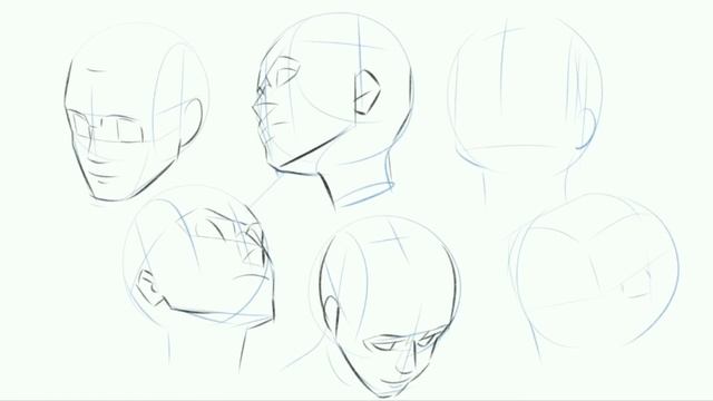 いろいろなアングルの顔が描けない理由はコレ【世界標準の顔の描き方⑥】