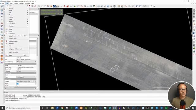 Cloud Compare - Subsample a point cloud смотреть онлайн