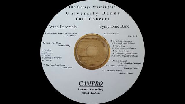 University Bands Fall Concert - 11/02/1999 смотреть онлайн