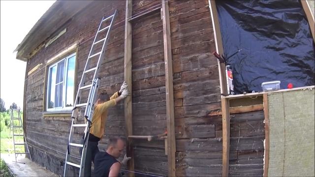 утепление дома из бруса смотреть онлайн