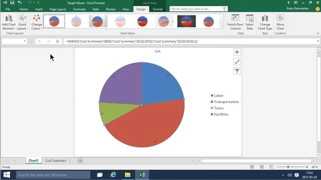 Excel 2016 from Scratch - Visualization B смотреть онлайн