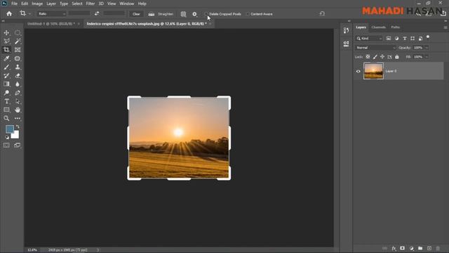 Crop tool Complete Adobe Photoshop Tutorial for Beginners | Learn How to use Photoshop? смотреть онлайн
