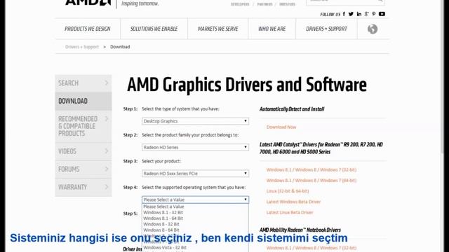 AMD Radeon HD Series Driver Kurulumu (PC) (2x,3x,4x,5x,6x,7x,8x) смотреть онлайн