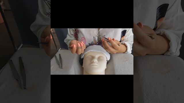 Постановка рук при наращивание ресниц смотреть онлайн