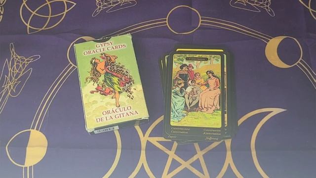 Gypsy Oracle Cards Full Deck Flip Thru смотреть онлайн