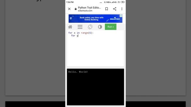 How to run python pattern program in your android phone смотреть онлайн