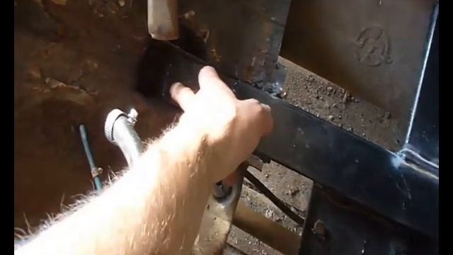 Интегрированая рама, небольшой тест.  Нива 21312(крокодил) 5#