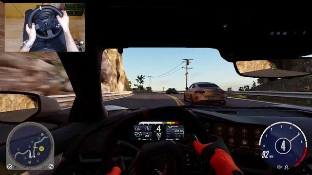Project Cars 3 - CHEVROLET CORVETTE C8 STINGRAY - Convoi with THRUSTMASTER TX + TH8A - 1080p60FPS смотреть онлайн