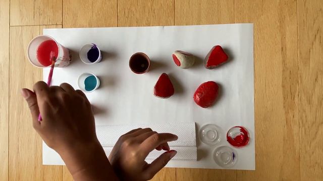 DIY: Barbara Rossi-Inspired Pointillist Planters and Rocks | 2020 Art Cart Art Project | MMoCA смотреть онлайн