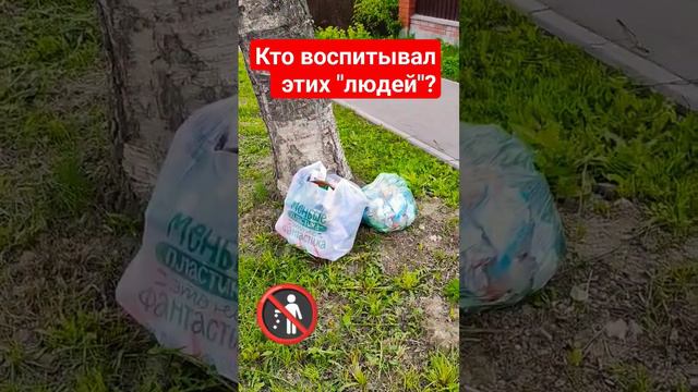 Почему мы гадим там где живём... #россия #культура #мусор #sanindviz смотреть онлайн