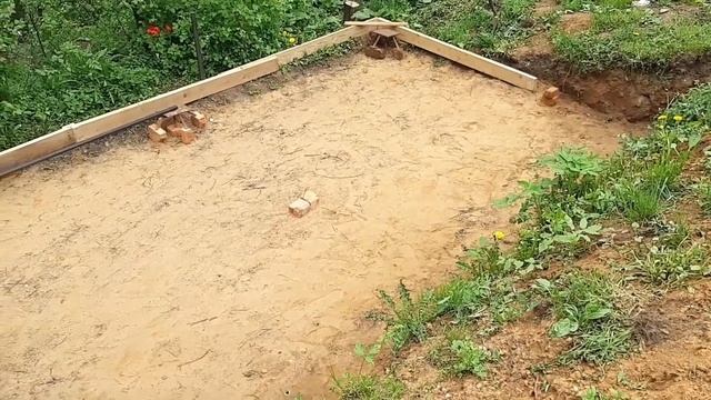 Беседка на склоне своими руками. смотреть онлайн