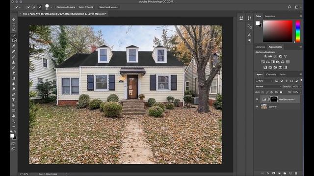 Virtually Painting Our New House Exterior in Photoshop смотреть онлайн