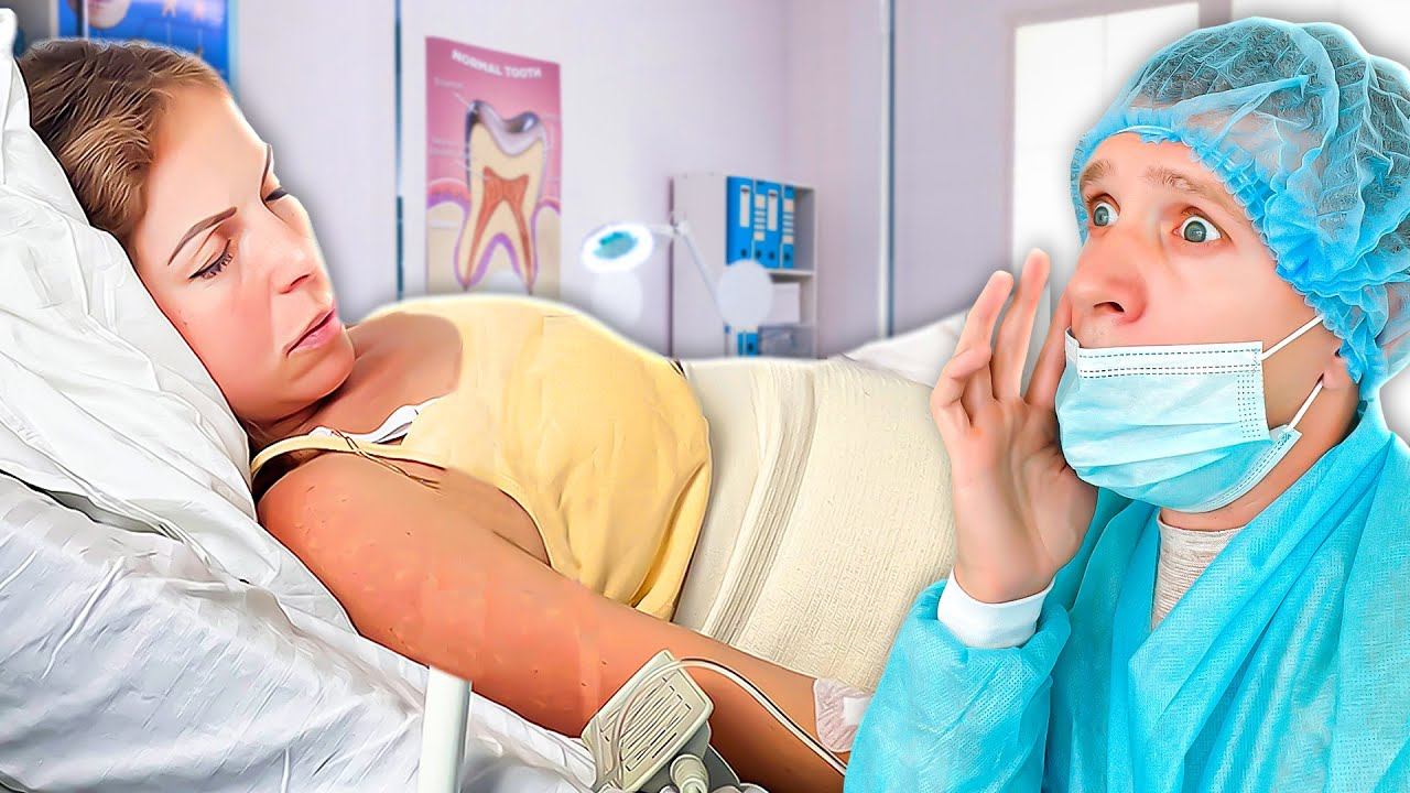 ВЕРОНИКА РОЖАЕТ!! ВСЕ КАК В КИНО!! ЭМОЦИИ ДИМЫ! смотреть онлайн