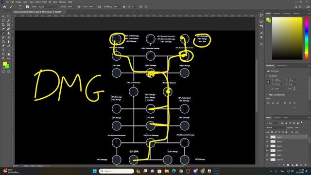 ลงลึกการอัพระบบ ต้นไม้ สกิล skill tree อัพยังไง ตัวไหนควรอัพยังไงบ้าง - Anime Last stand смотреть онлайн