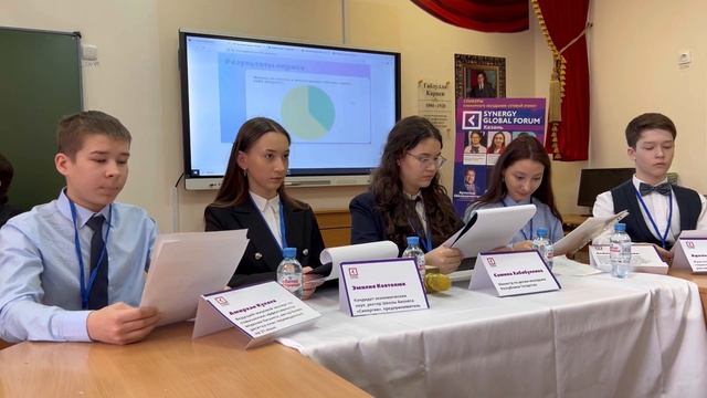 Групповой проект "Сетевой этикет", Лицей №121 | Synergy Global Forum Казань смотреть онлайн
