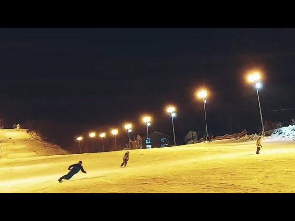 Sl163 Carving training 500m ГЛК Снеговик. 15.01.2021