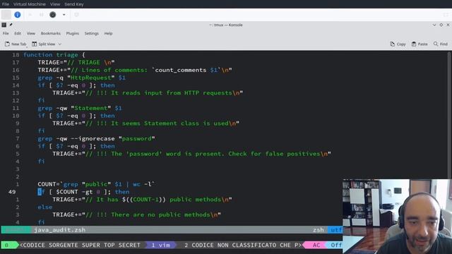 Estendiamo ZSH con comandi utili per un audit del codice Java смотреть онлайн