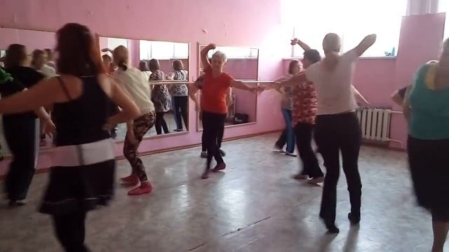 разучивание башкирского танца."Университет третьего возраста" смотреть онлайн