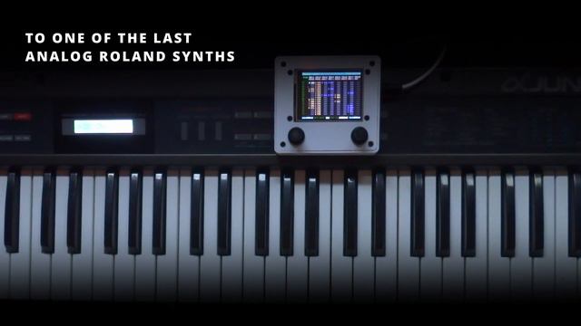 Playing chords from the MicroDexed Touch Sequencer over MIDI on Alpha Juno 2 смотреть онлайн