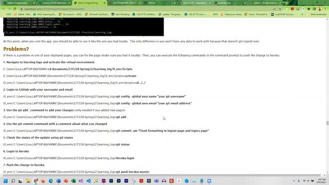 CIT228 Lesson8 part 3 django bootstrap and heroku deployment смотреть онлайн