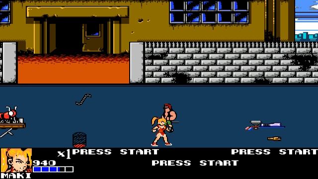 Final Fight Maki 8 Bits Testing Weapons - Double Dragon 4 Infinity - INFINITY BEAT ´EM UP Open BOR смотреть онлайн