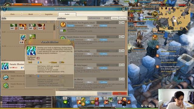 【Tree of Savior】Re:Build Phys DPS Cleric (Oracle-Zealot-Inquisitor) смотреть онлайн