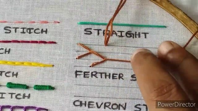 20 Basic Hand Embroidery Stitches Sampler for Absolute Beginners смотреть онлайн