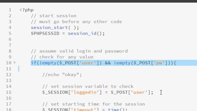 PHP / MySQL Course 07 - Working with Session Variables смотреть онлайн