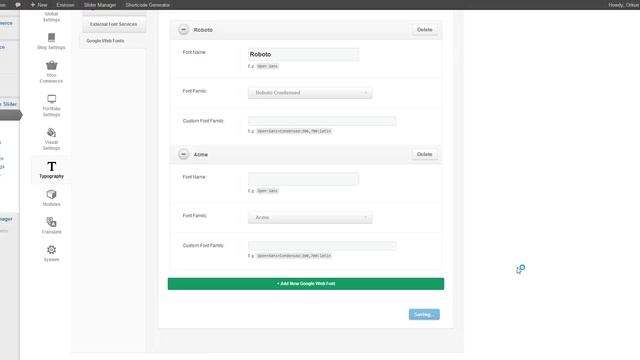 Envision WordPress Theme: Installing Fonts from Google Web Fonts смотреть онлайн