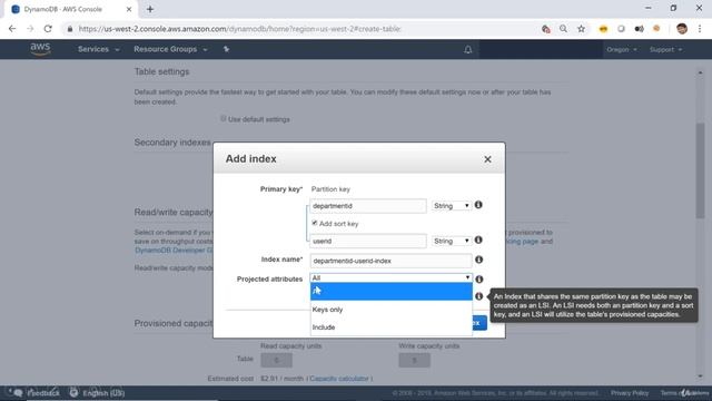 6. AWS DynamoDB: Global Secondary Index, Local Secondary Index смотреть онлайн