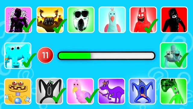 Guess the MONSTER'S VOICE (GARTEN OF BANBAN 3 & ROBLOX DOORS) | Evil BanBan, Tall Victor, Nabnaleen смотреть онлайн