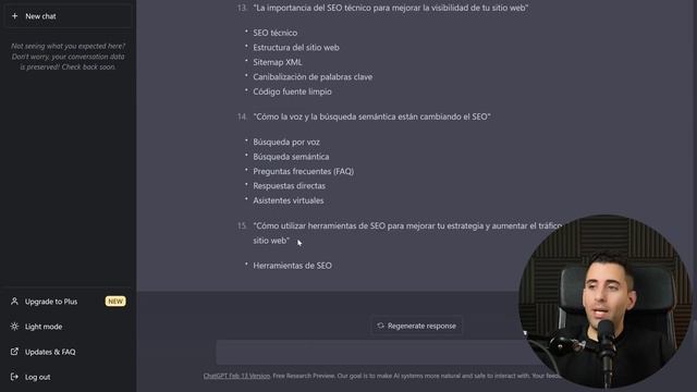Como hacer Estudio de Palabras Clave con ChatGPT (IA) смотреть онлайн