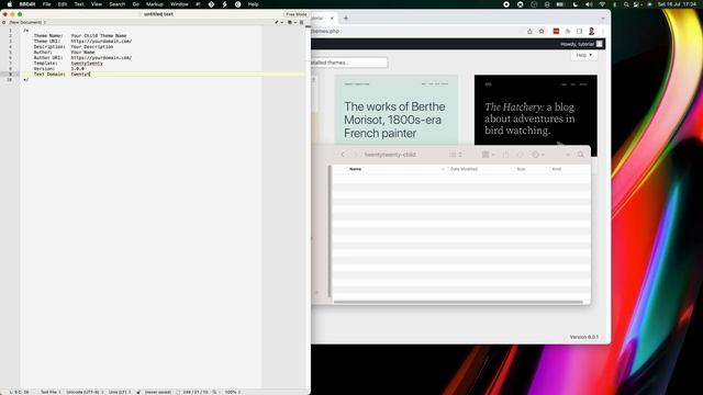 How to create a WordPress child theme (2023) tutorial for beginners смотреть онлайн