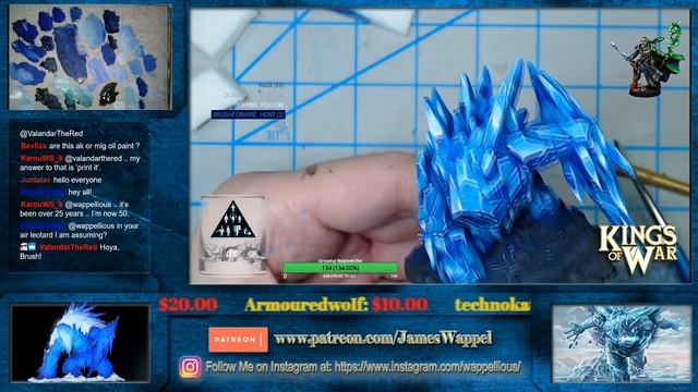 How to blend with oils: Mantic Games Ice Elemental смотреть онлайн