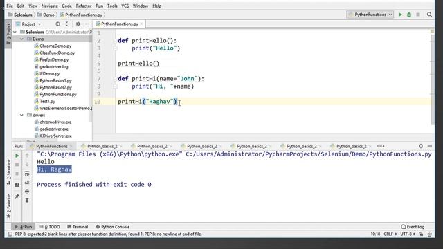 Python Beginners Tutorial | Python Functions | Basic Programming 3 смотреть онлайн