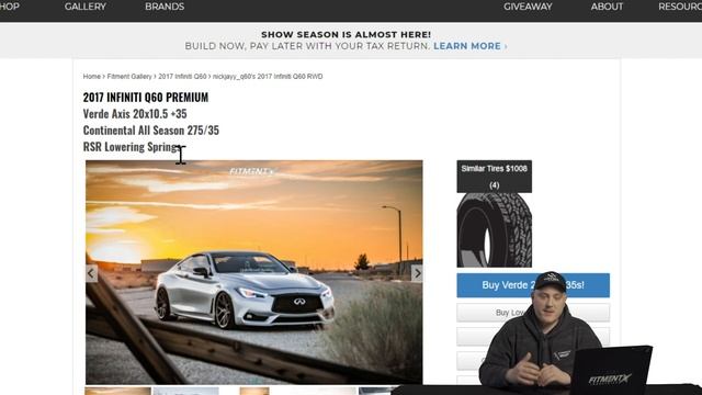 What Wheels Fit an Infiniti Q60 смотреть онлайн