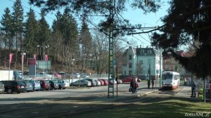 Tramvajová trať Jablonec nad Nisou - Liberec (březen 2014)