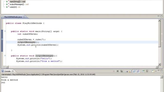 Java 12 Static Methods смотреть онлайн