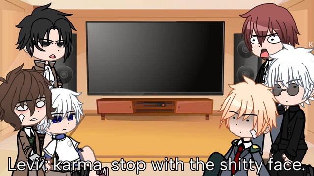 Anime Side Characters Reacts to Each Other • Part Two • Dazai Osamu смотреть онлайн