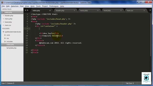 Üyelik Sistemi – Tema Düzenlemesi - Ders 3 смотреть онлайн