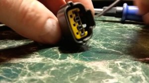 Как вытащить пины из японской фишки (maf sensor rb25det)