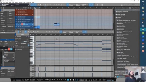Studio One Advanced Melody and Piano Roll Tutorial studio one 3.5