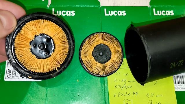 Распил топливного фильтра LUCAS LFPF002 смотреть онлайн