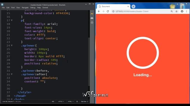 Tricky Pure CSS Preloader For Your Websites смотреть онлайн